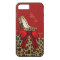 Chic Red & Jaguar Print iPhone 7 Plus Case