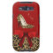 Chic Red & Jaguar Print Samsung Galaxy S3 Case