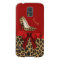 Chic Red & Jaguar Print Samsung Galaxy S5 Case