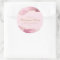 Chic Retirement Party Pink Gold Agate Custom