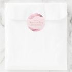 Chic Retirement Party Pink Gold Agate Custom
