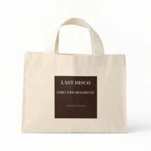 Chic Retro Last Disco Bachelorette Favour
