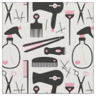 Chic Retro Pink Black Hair Salon Tools
