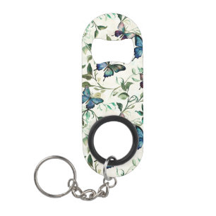 Chic Romantic Blue Butterflies Bridal Shower