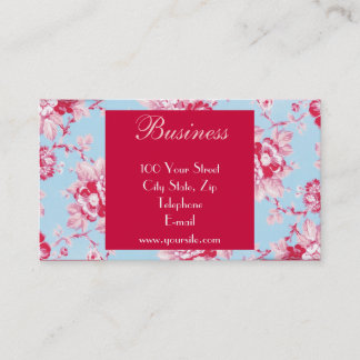 Chic Roses Business Card 1