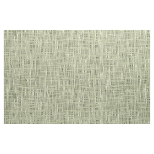Chic Sage Herb Green Faux Jute Fabric Pattern (Fat Quarter)