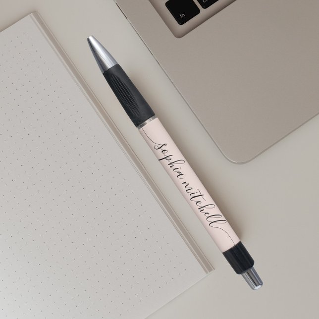 Chic Script Calligraphy Blush Pink (Creator Uploaded)