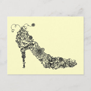 Chic Shoe ~ Postcard