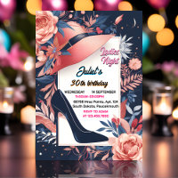 Chic Shoe Stylish Adult Ladies Night 30th Birthday