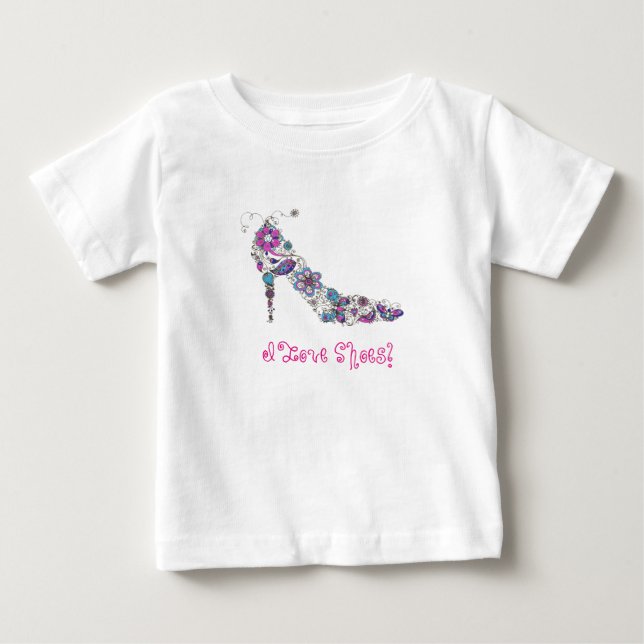 Chic Shoe - Toddler Ruffle Tee (More Colours) (Front)
