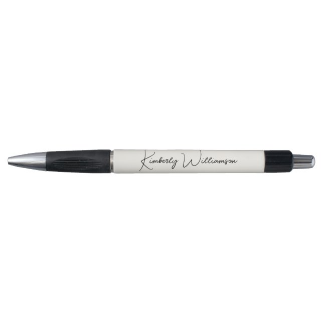 Chic Signature Script Monogram Business (Front)