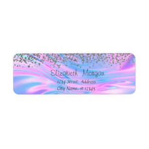 Chic Silver Diamonds Holographic 