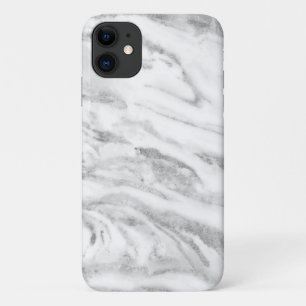 Chic Silver Foil Classic Marble Case-Mate iPhone Case