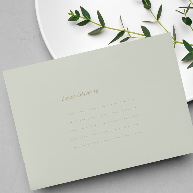Chic & Simple Soft Mint Green  Envelope (Creator Uploaded)