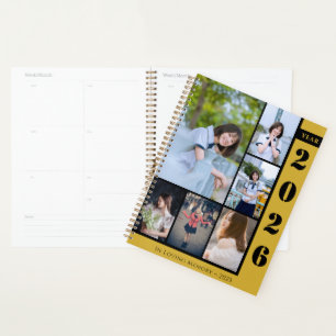 Chic Six Photos Custom Planner for Organisation