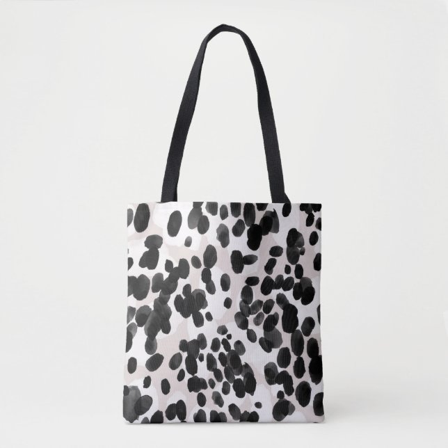Chic Spotted Tote Bag (Front)