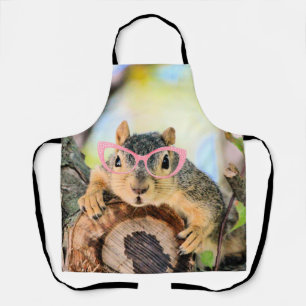 Chic squirrel apron