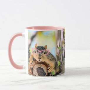 Chic squirrel mug