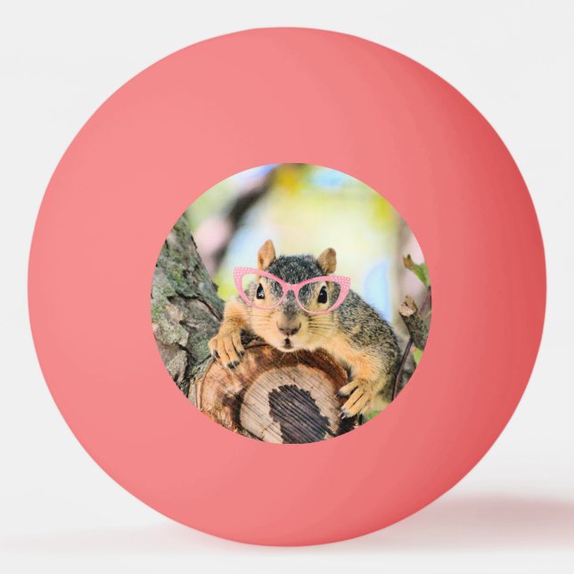 Chic squirrel ping pong ball (Front)