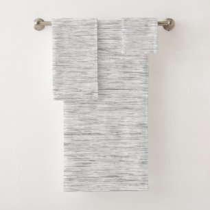Chic Static Texture Bath Towel Set