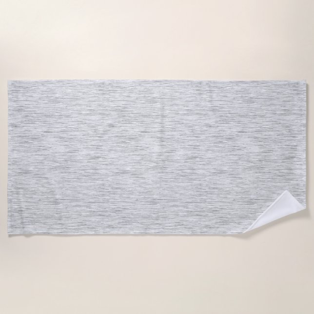 Chic Static Texture Beach Towel (Front)