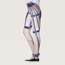 Chic Stripe "Live-in" Leggings