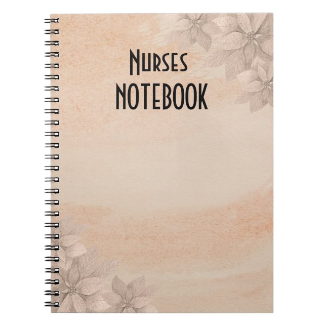Chic Stylish Notebook (Front)