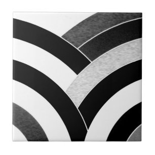 chic stylish sophisticated contemporary chevrons tile