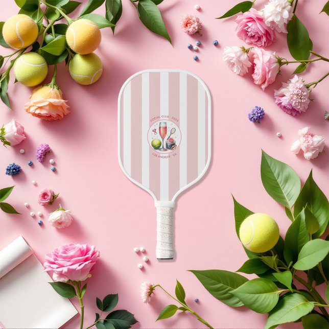Chic Tennis Social Club Bachelorette Weekend Pickleball Paddle (Chic Tennis Social Club Bachelorette Weekend Pickleball Paddle)
