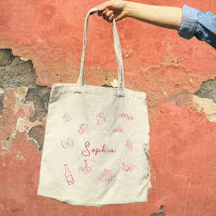 Chic 'That's Amore' Italian-Themed Customisable Tote Bag