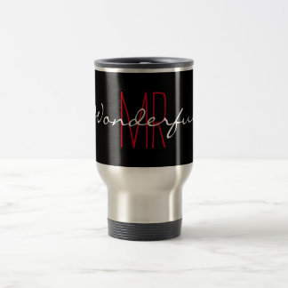 CHIC TRAVEL MUG_"MR WONDERFUL" TRAVEL MUG
