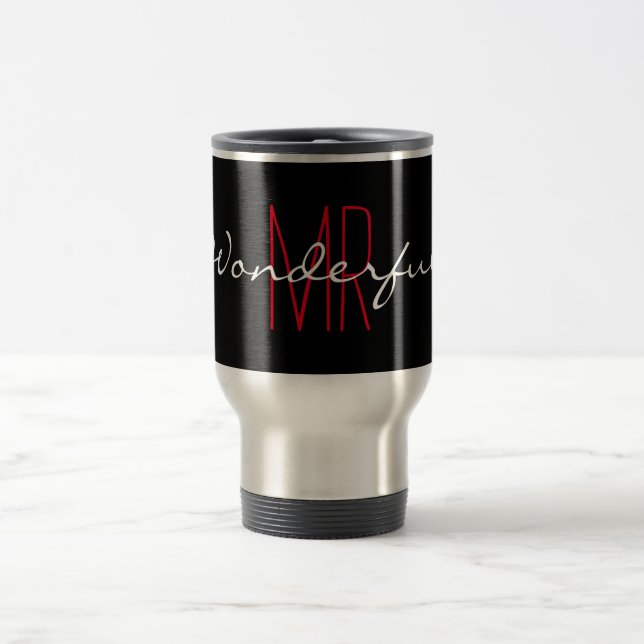 CHIC TRAVEL MUG_"MR WONDERFUL" TRAVEL MUG (Center)
