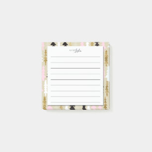 Chic Tree A Note From Monogram Notepad