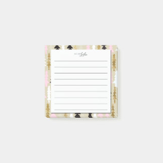 Chic Tree A Note From Monogram Notepad