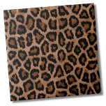 Chic Trendy Leopard Pattern Tile<br><div class="desc">Cute Trendy Faux Fur Leopard Animal Print Pattern Ceramic Tile. The photo shows the texture which makes it look like it is soft fur or fabric, but the tile will not have any texture to it. Whether you want to use this tile as a little coaster or trivet for a...</div>