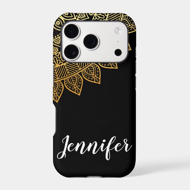 Chic Tribal Pattern black (Back)