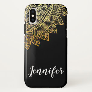 Chic Tribal Pattern black Case-Mate iPhone Case