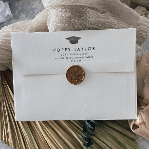 Chic Typography Graduation Announcement Envelope