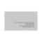 Chic Unique Script Grey Business Card