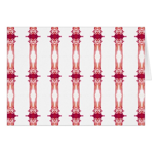 Chic Urban Magenta White Gold Designer Columns NT (Front Horizontal)