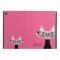 Chic Vintage Cat iPad Mini Powis Case - Pink