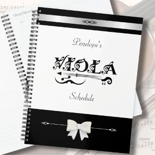 Chic Viola Student Schedule Organiser