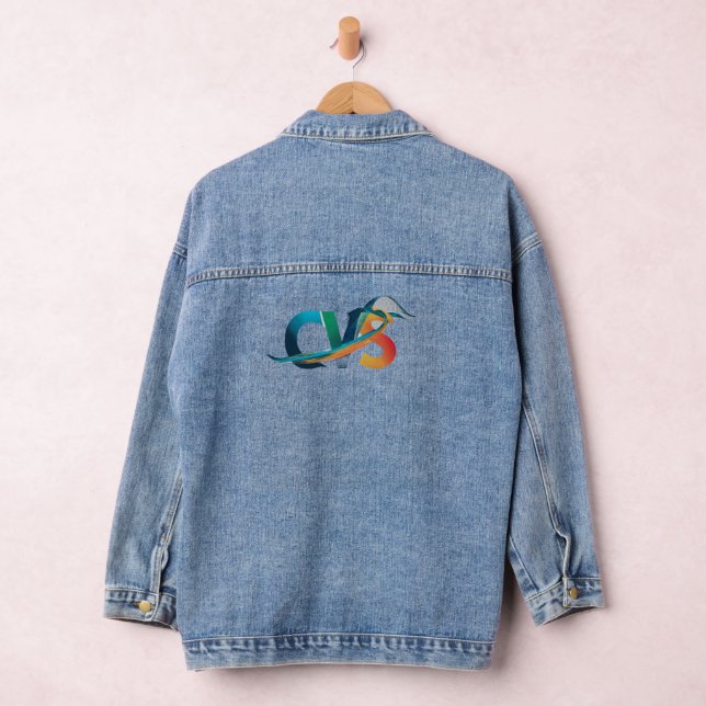 Chic Vogue Store: Dynamic Logo for Modern Style Denim Jacket (Hangar)