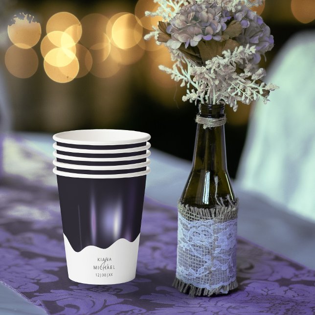 Chic Wedding Blackberry ID695 Paper Cups (Creator Uploaded)