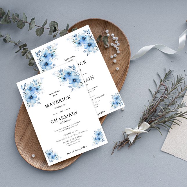 Chic Wedding Ivitation Invitation (Creator Uploaded)