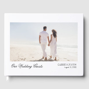 Chic Wedding Photo Guest Book