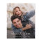 Chic Wedding Photo Thank You 