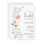 Chic Wildflower Bridal Shower