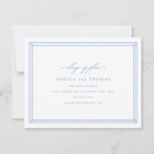 Chic Window Wedding Postponement Change the Date