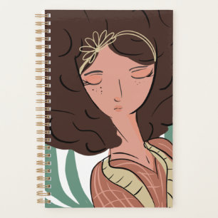 Chic Woman Plant Lover Blogger Planner